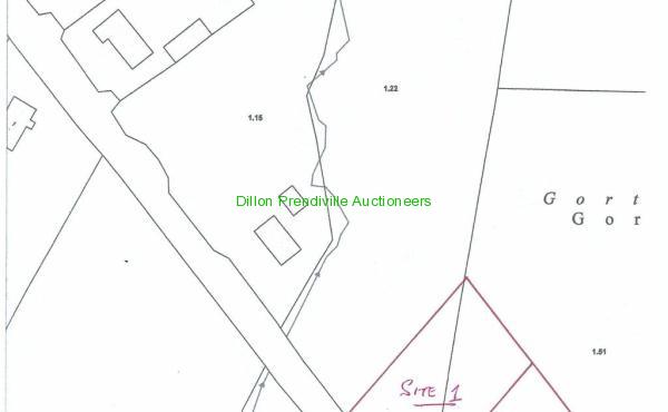 Gortnagross Athea 2 X 0.52 Acre Sites Map
